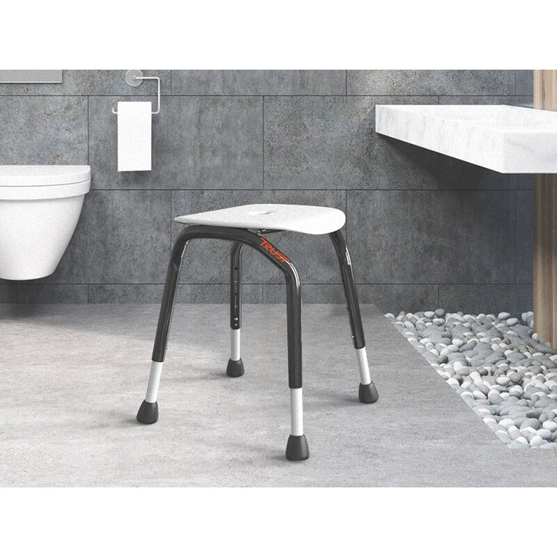 Douchekruk , Let's Shower Wit - 45-53cm - Hulpmiddeldiscounter.nl
