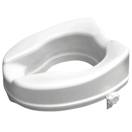 Toiletverhoger 11 cm - Lichtgrijs Contact Plus - Hulpmiddeldiscounter.nl
