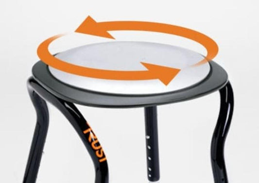 Douchekruk met Draaibare Zitting Let’s Frisbee - Hulpmiddeldiscounter.nl